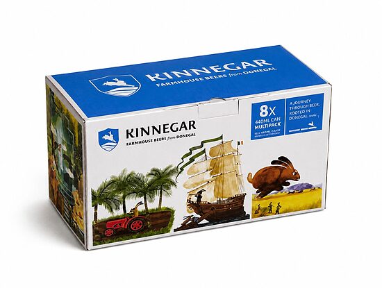 KINNEGAR ĪRU AMATALUS KOMPLEKTS 8 × 440 ml