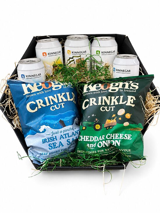 5 + 2 DĀVANU KOMPLEKTS NO ĪRIJAS (IRISH HAMPER) – KINNEGAR & KEOGH’S